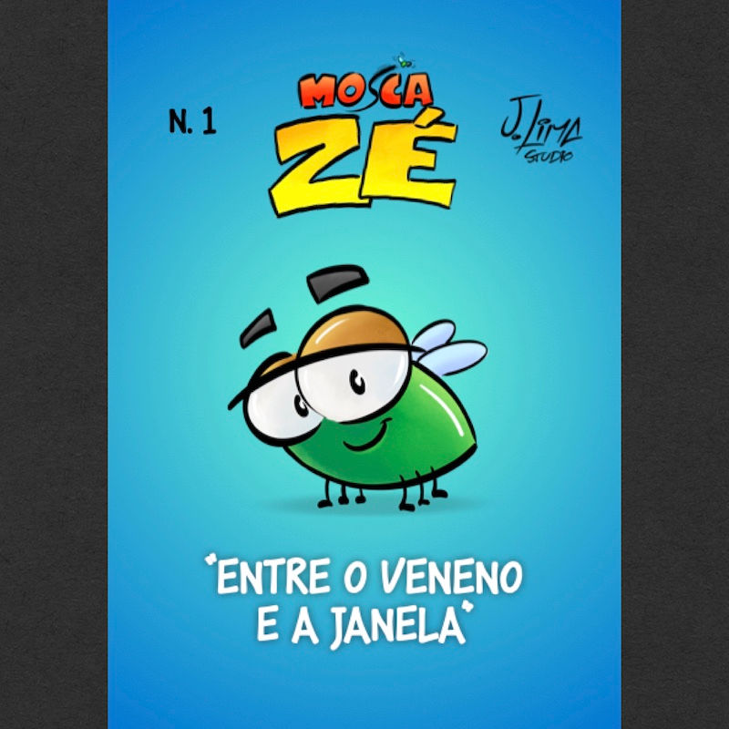 Miniatura: Livro infantil: A Mosca Zé - Entre o Veneno e a Janela