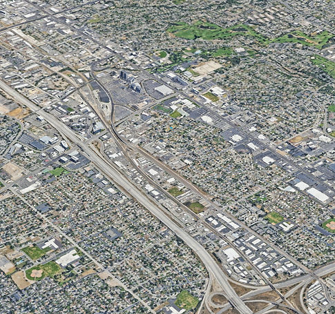 3D Aerial View of Murray, UT