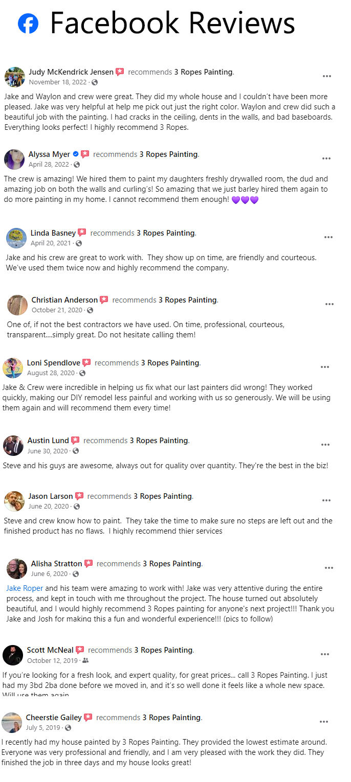 3 Ropes Painting Facebook Reviews Collage