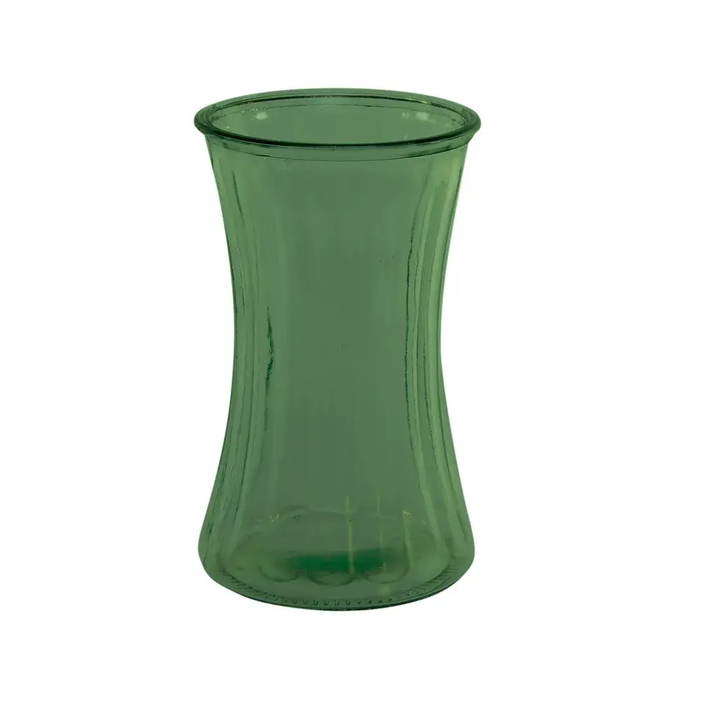 Hand Tied Vase Green 20cmTall
