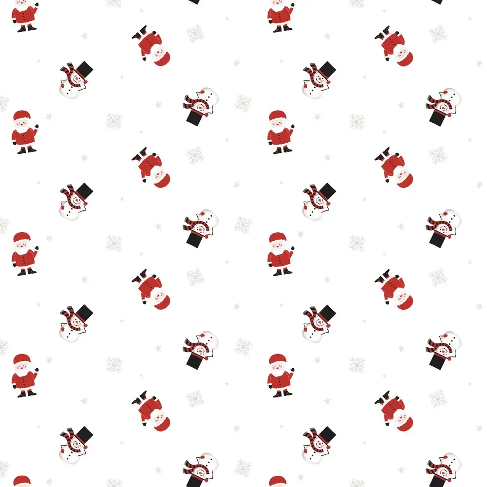 Waving Santa Christmas Cellophane