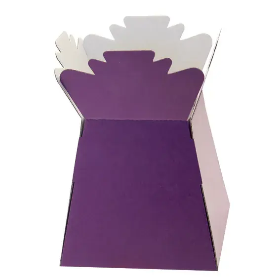 Purple Living Vase Aqua Box pack of 30