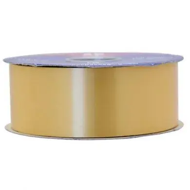2" Gold Poly Tear Ribbon Florist Ribbon