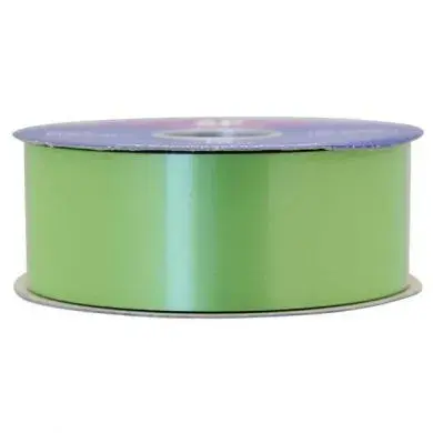 2" Lime Green Poly Tear Ribbon Florist Ribbon