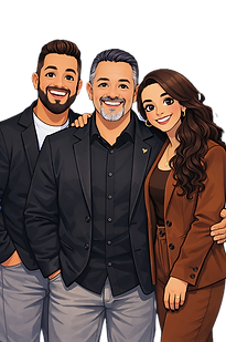 Família fundadora da Rotorlimp Solução Ambiental representando confiança, união e compromisso ambiental