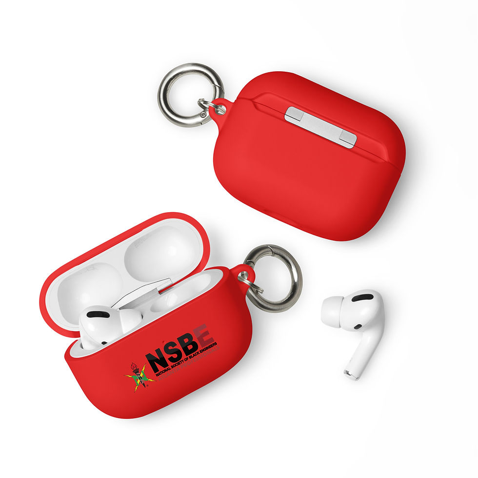 Thumbnail: NSBE Atlanta Professionals Rubber Case for AirPods®