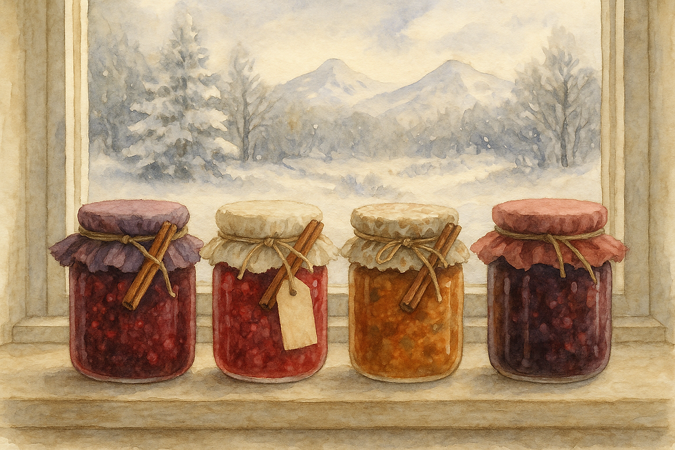 A Whimsical Kitchen of Christmas Gifts