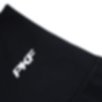 Gros plan sur PKF inscrit sur un tissu noir. PKF SPORT SA