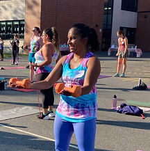 Joy Baker fitness instructor