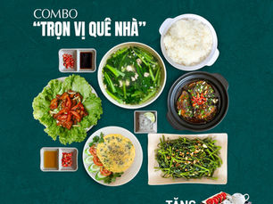 Combo “Trọn vị quê nhà” – Bữa ăn đậm hồn quê Việt tại Mangrove Hotel Cần Giờ