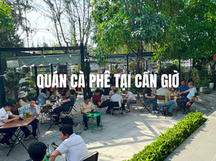 Quán cà phê tại Cần Giờ - Không gian sân vườn xanh mát ở Mangrove Hotel