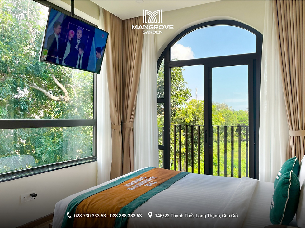 The Mangrove Garden - nơi nghỉ dưỡng tuyệt vời khi "vi vu" tại Cần Giờ