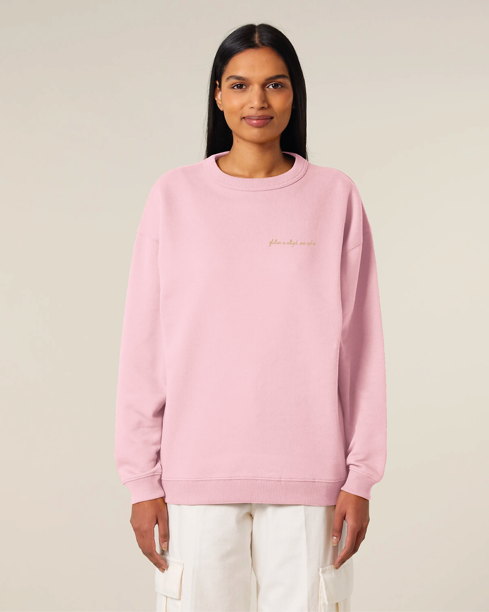 Thumbnail: Dames sweater Glitter is altijd een optie