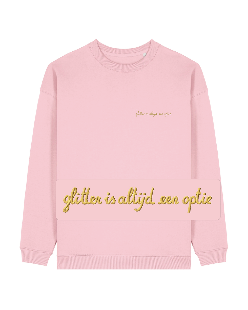 Thumbnail: Dames sweater Glitter is altijd een optie