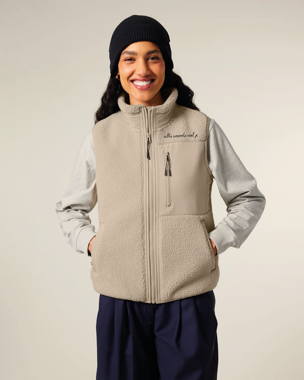 Thumbnail: Unisex bodywarmer Echte warmte voel je