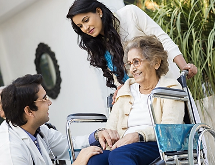 Skilled, Qualified, Trained caregivers & therapists