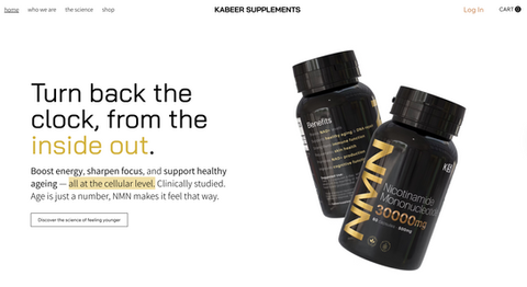 Kabeer Supplements Brand Development
