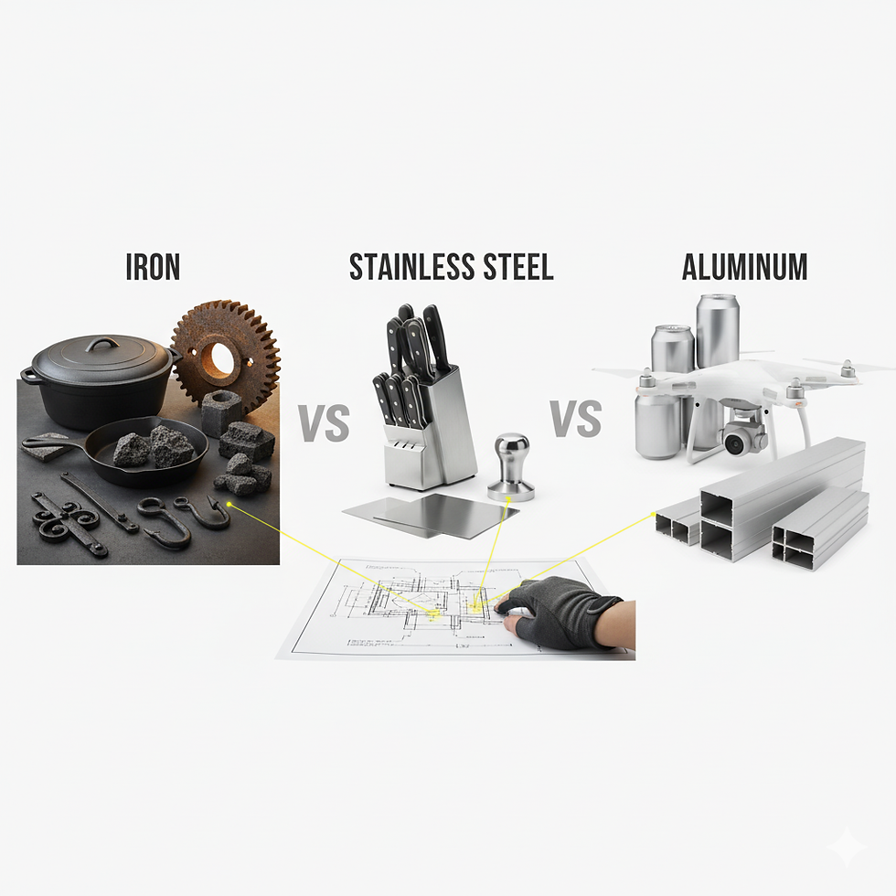 プロが徹底比較!鉄 vs ステンレス vs アルミ、用途別「賢い金属素材」の選び方ガイド