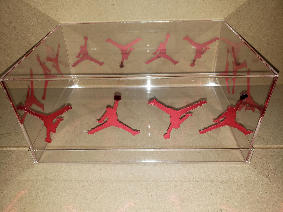 Thumbnail: Red Air Jordan 3-way Display