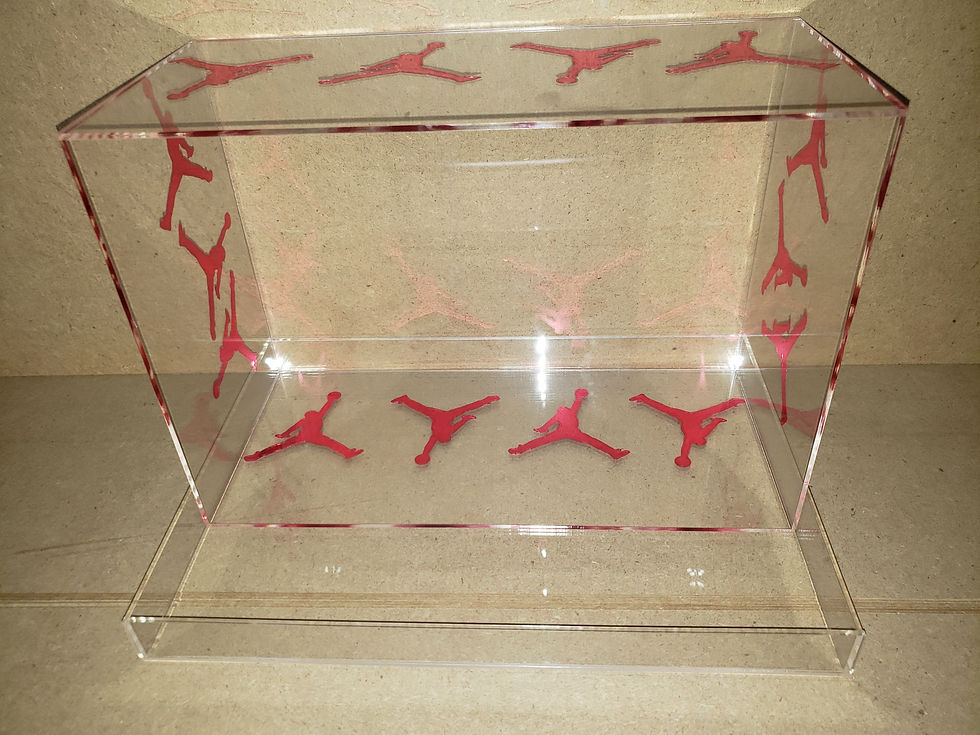 Thumbnail: Red Air Jordan 3-way Display