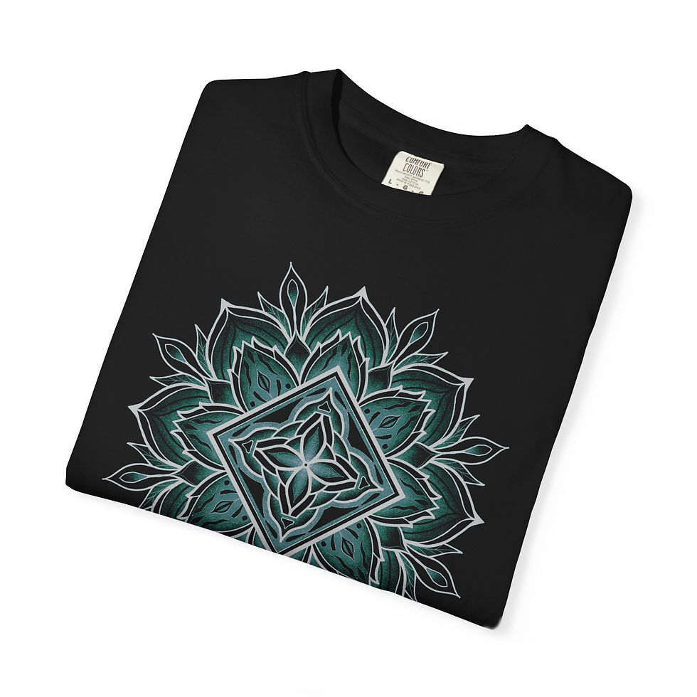Thumbnail: Electric Flower Faded Graphic Tee