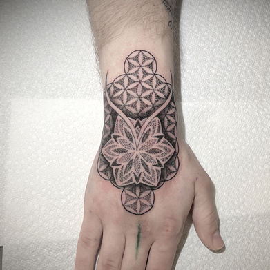 flower of life tattoo