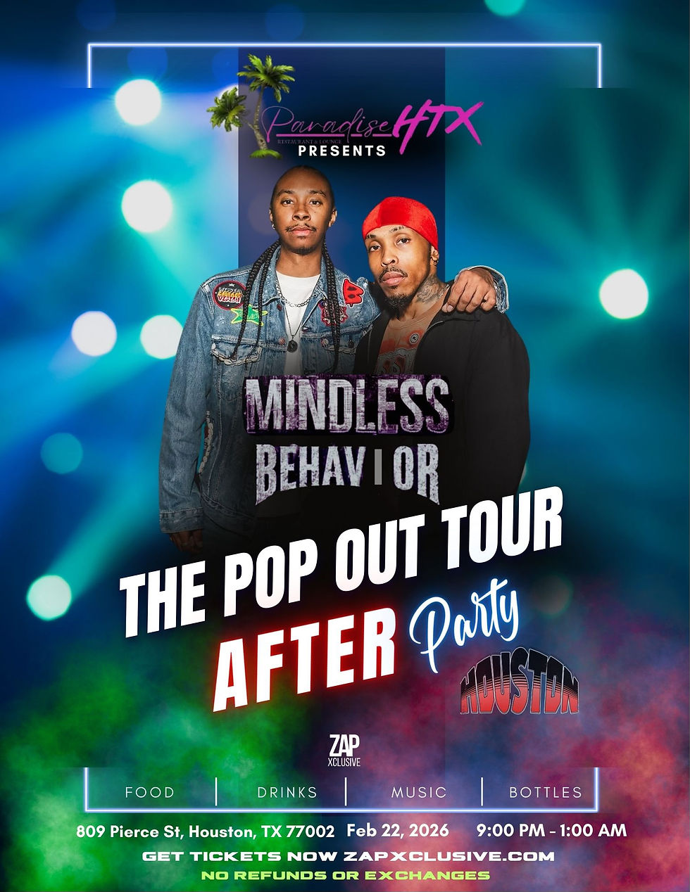 Houston Mindless Behavior After Party