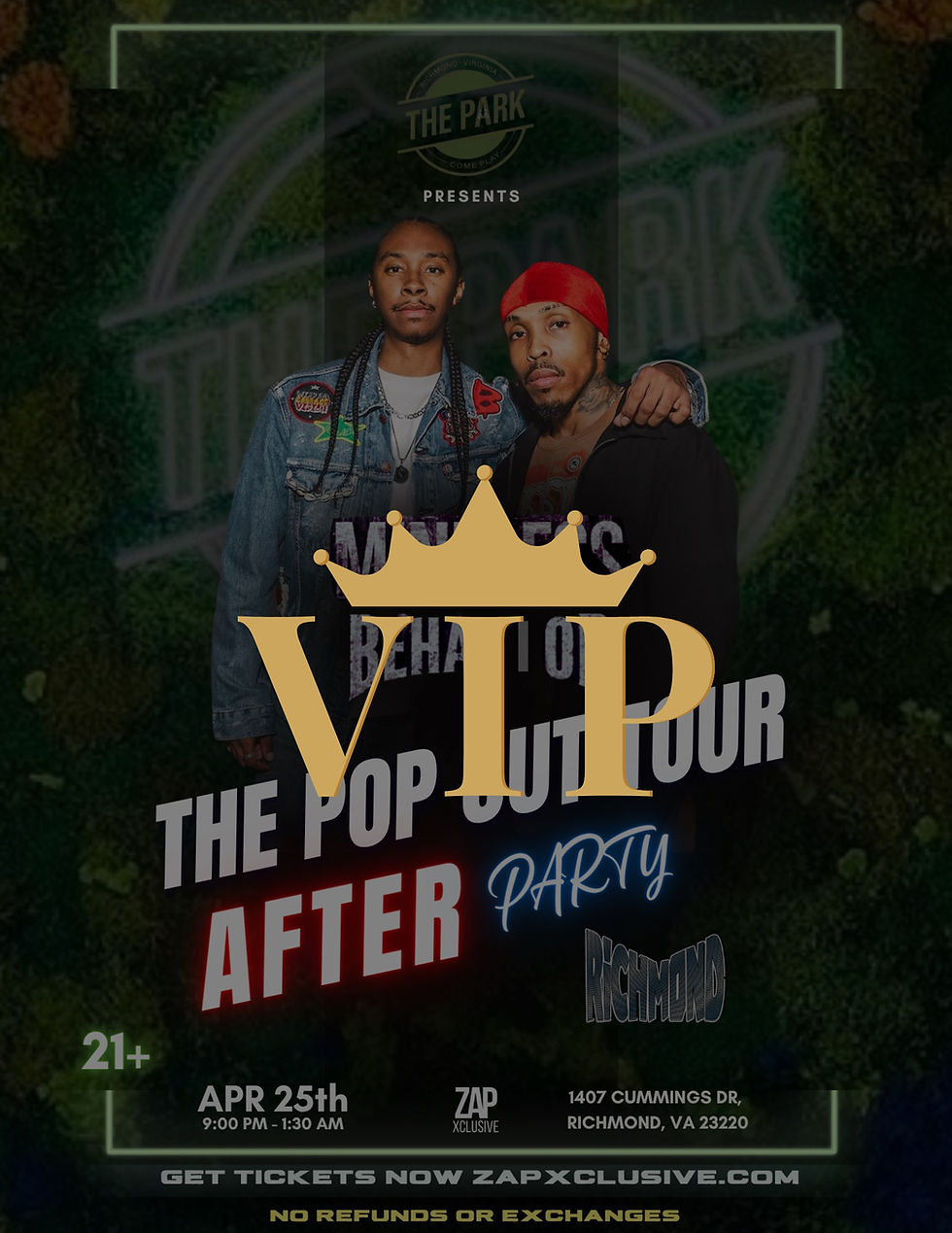 VIP Richmond Mindless Behavior After Party