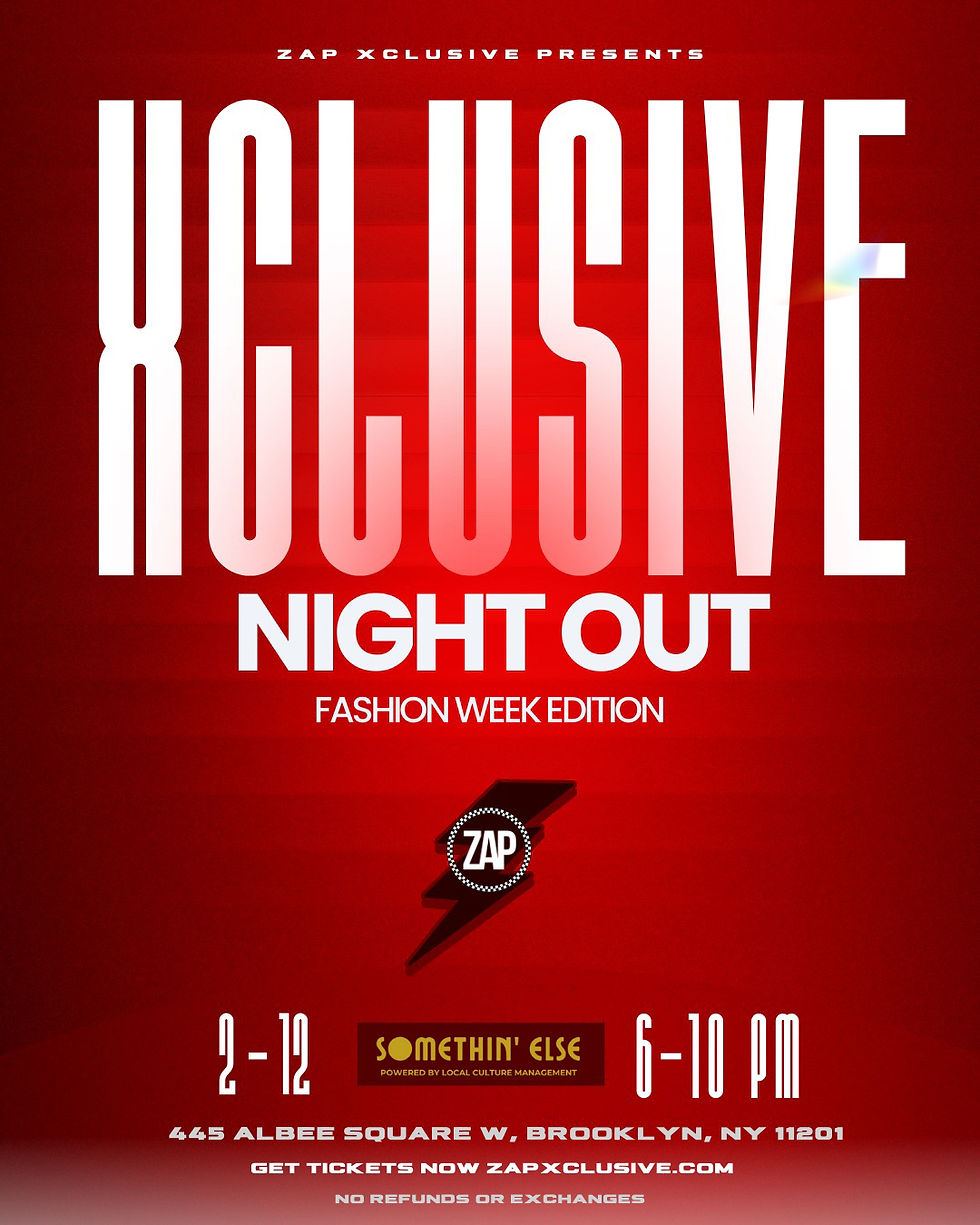 Xclusive Night Out Fashion Week Edition