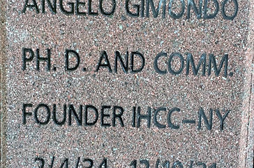 Angelo Gimondo PH.D. & Comm. Founder IHCC-NY (2/4/34 - 12/10/21)