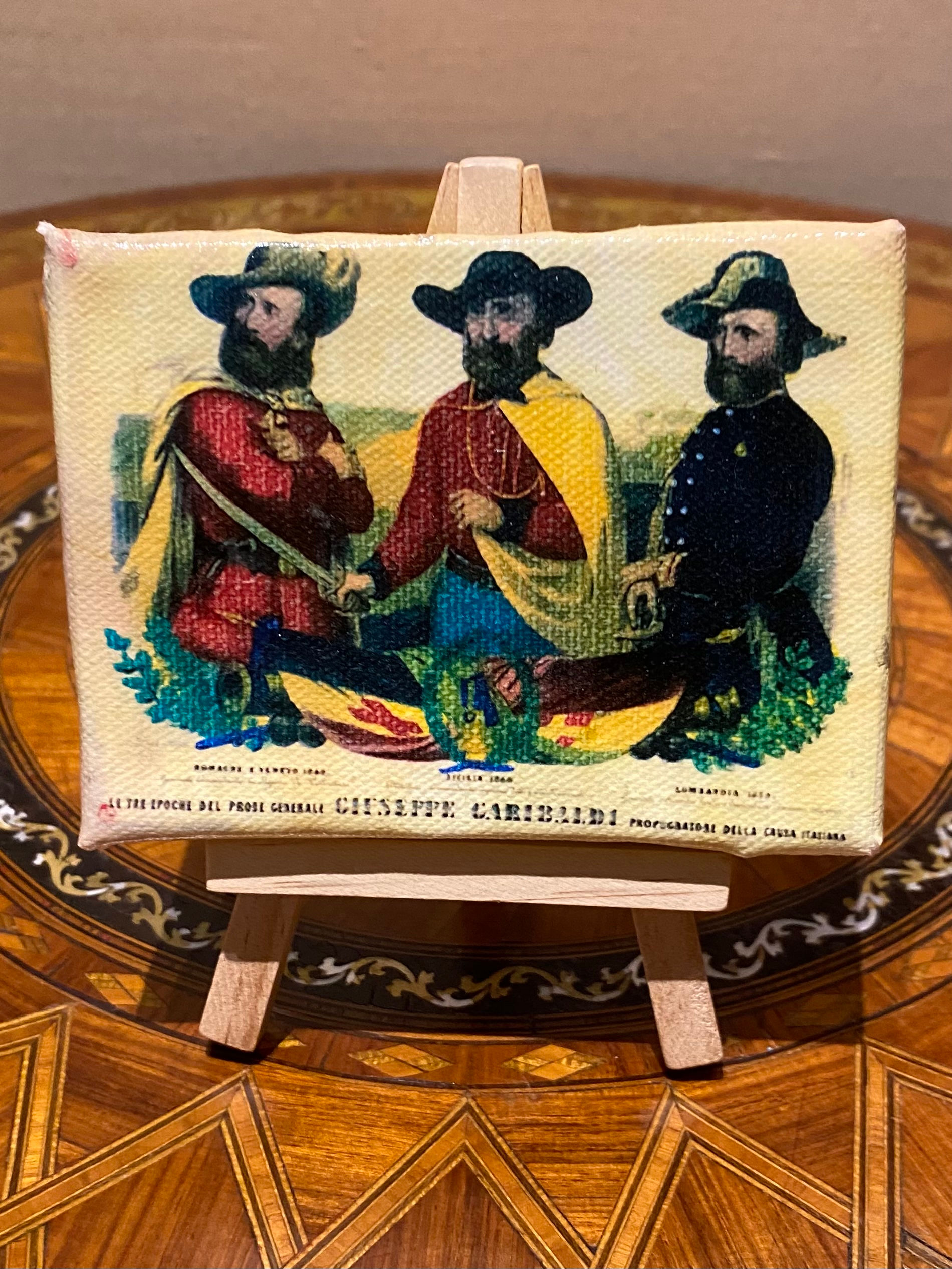 Military Hero on Canvas