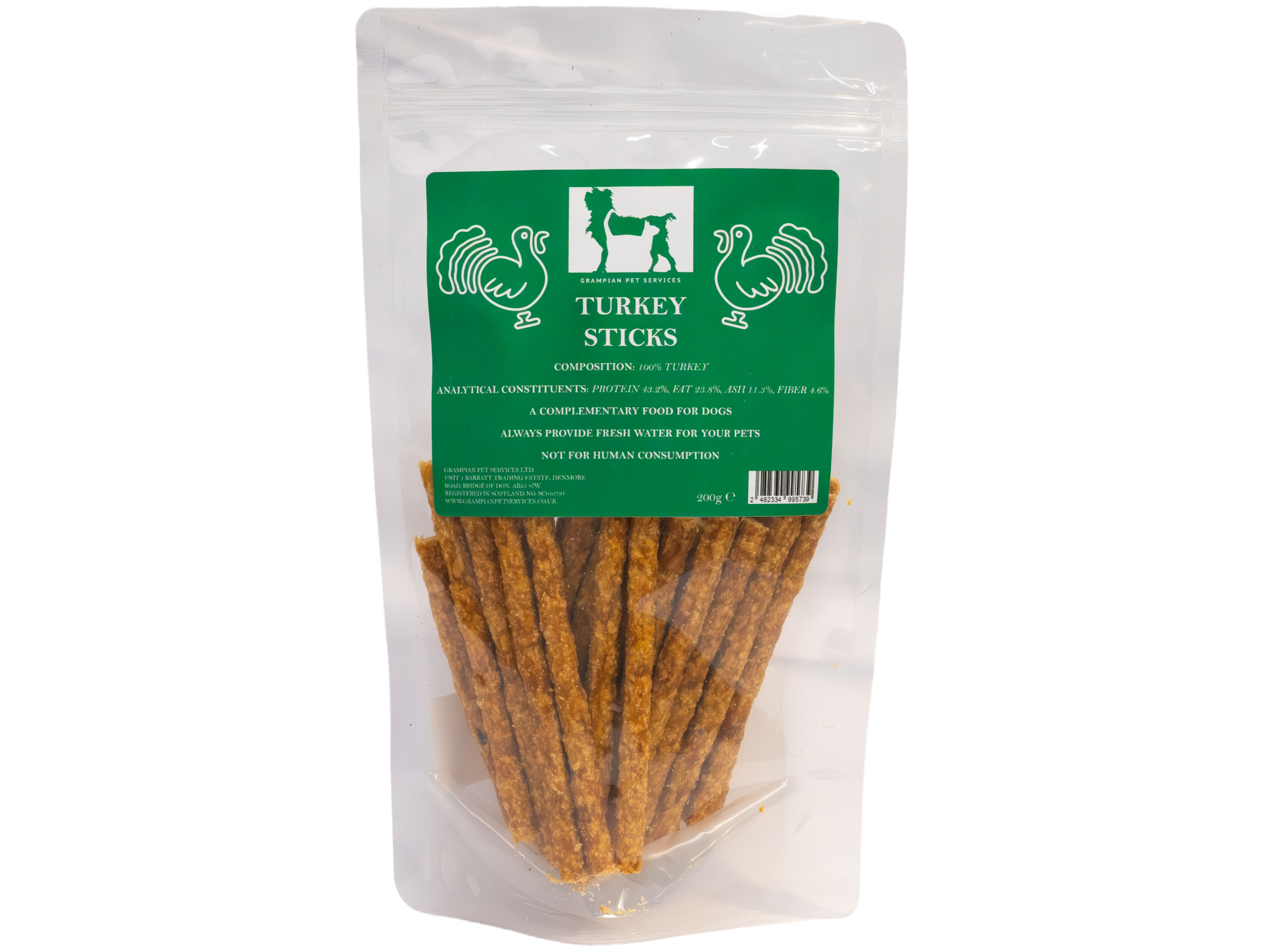 GPS Turkey Sticks 200g