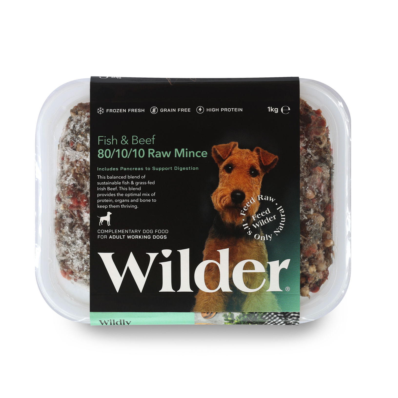 Wilder - Fish & Beef 80/10/10 - 1kg