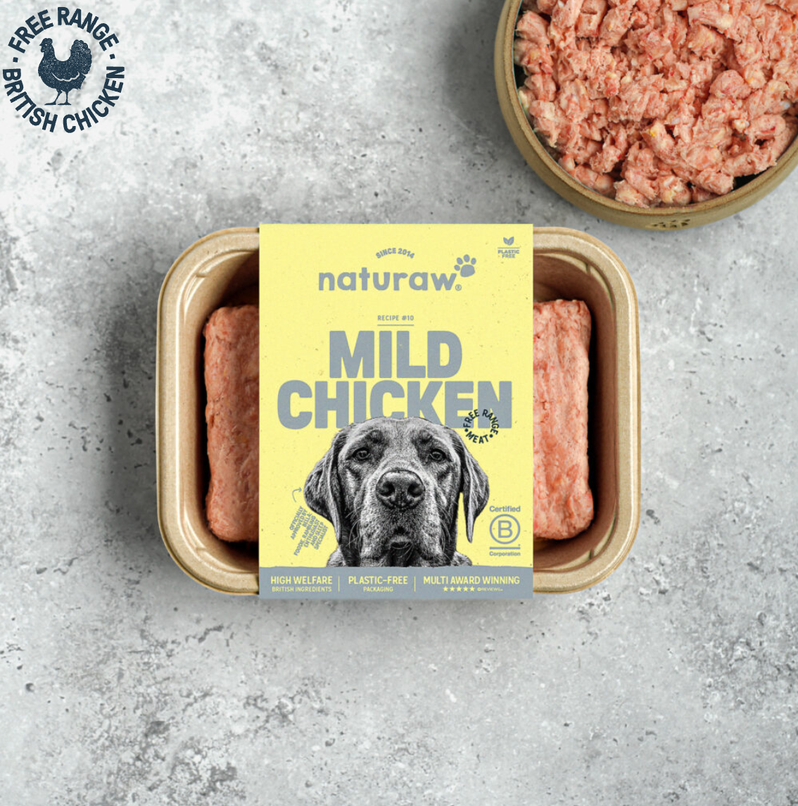 Naturaw - Mild Free Range Chicken 500g