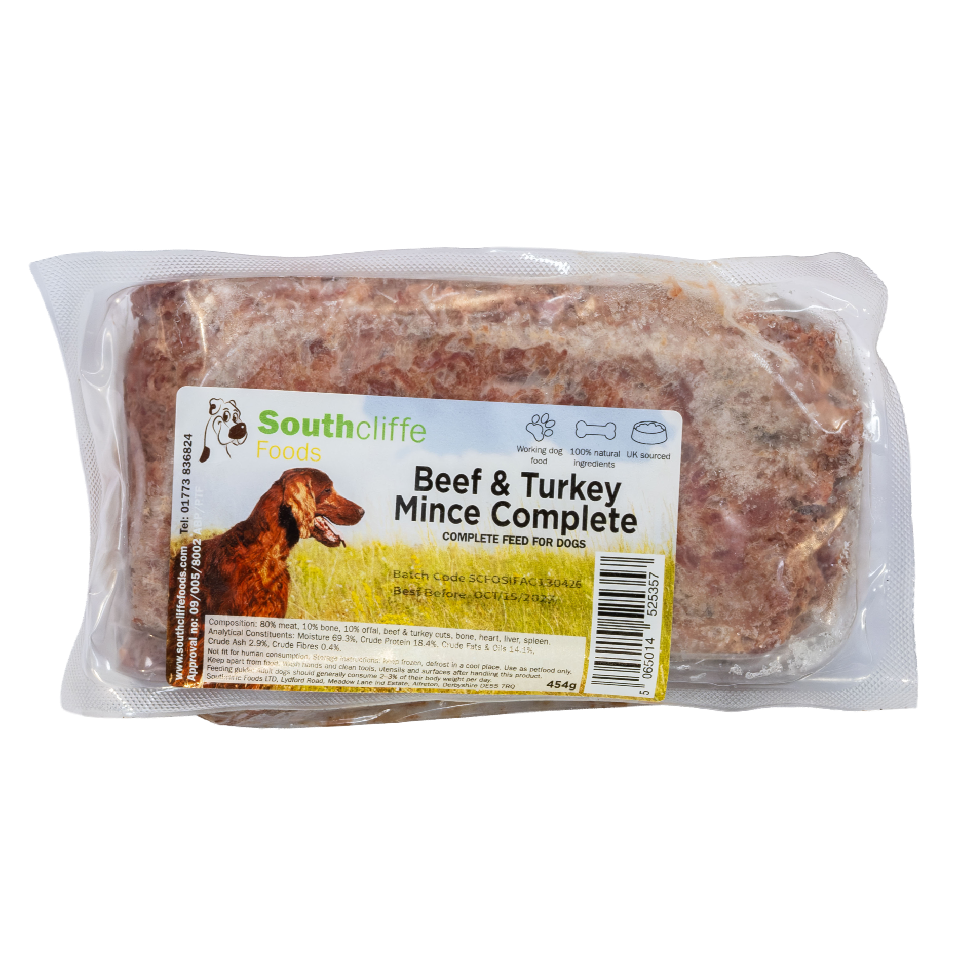 Southcliffe Complete Beef & Turkey Mince 454g