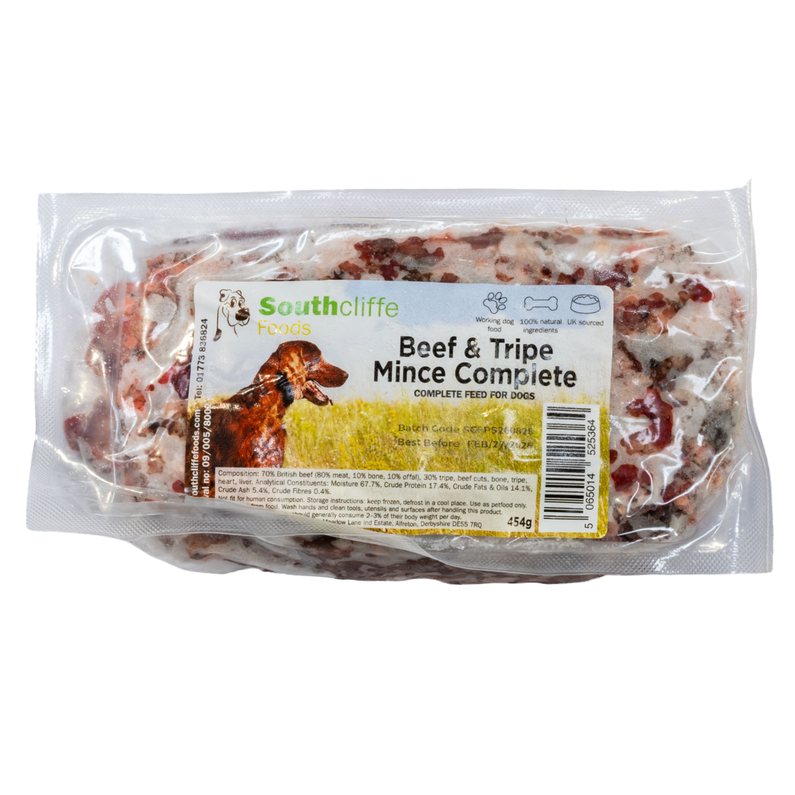 Southcliffe Complete Beef & Tripe 454g