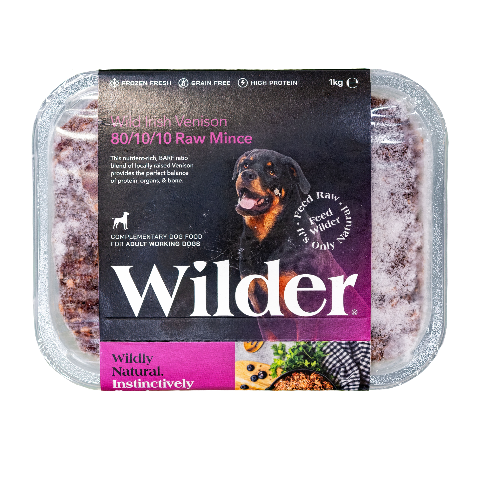 Wilder - Venison 80/10/10 - 1kg