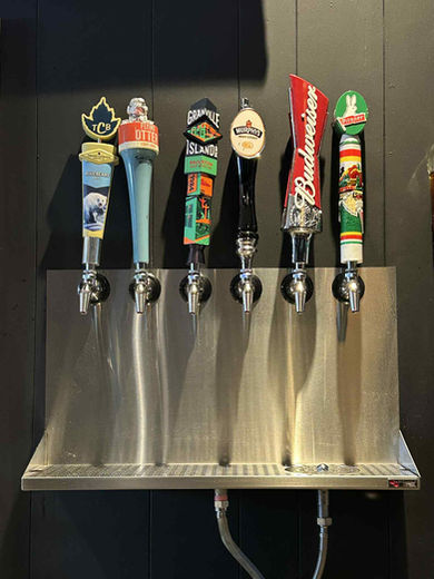 Beer on tap