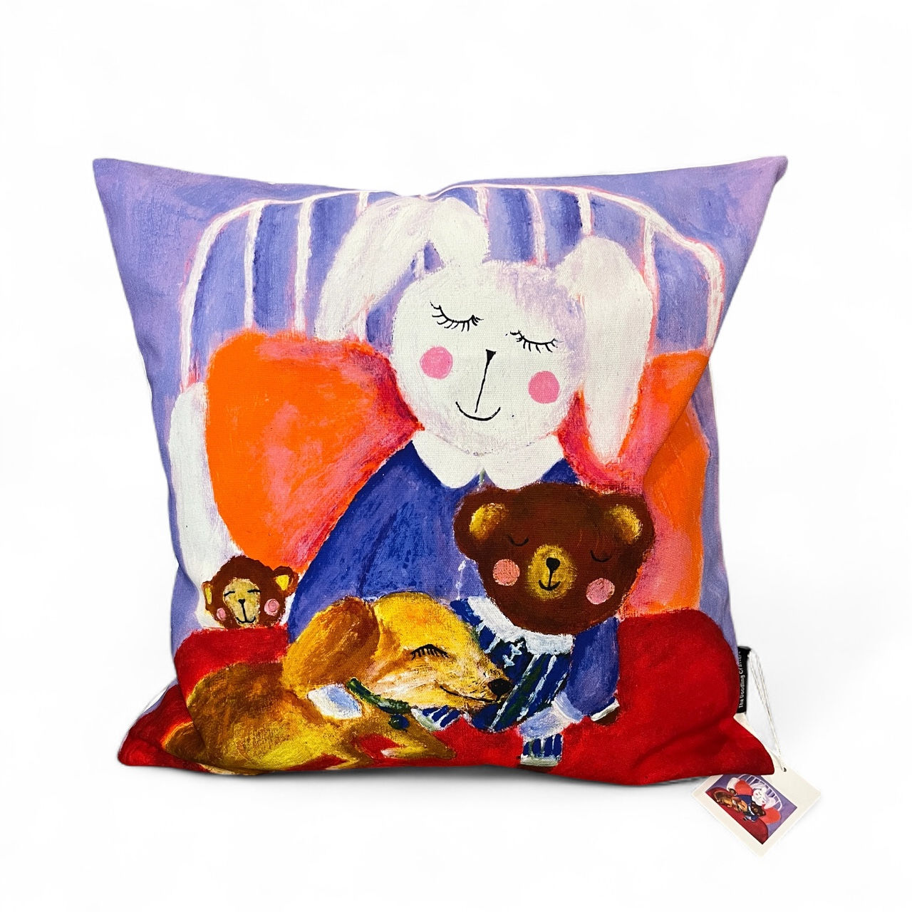 Art Cushion Cover- Honey Bunny