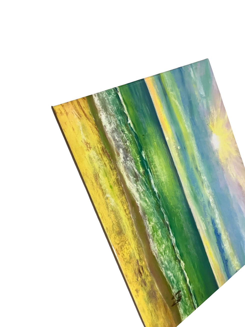Thumbnail: Original Art Processed on the Ceramic Tile- Port Willunga
