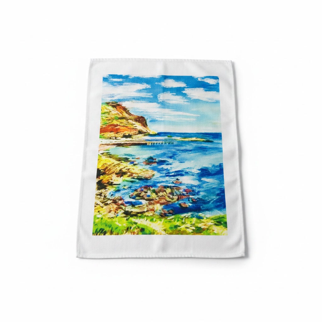 Organic Cotton Tea Towel- Second Valley