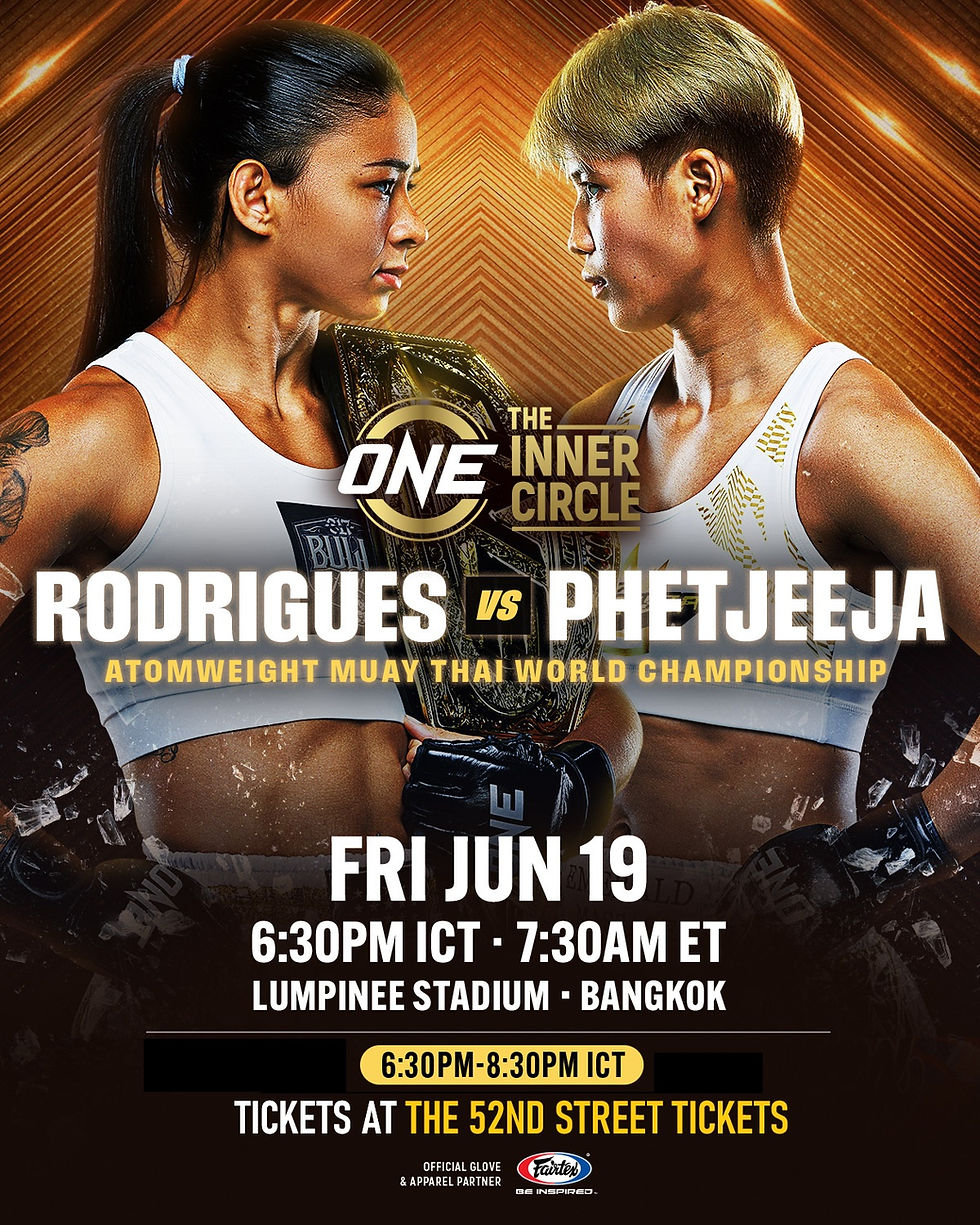 19 June 2026 - ONE Friday Fights & The Inner Circle