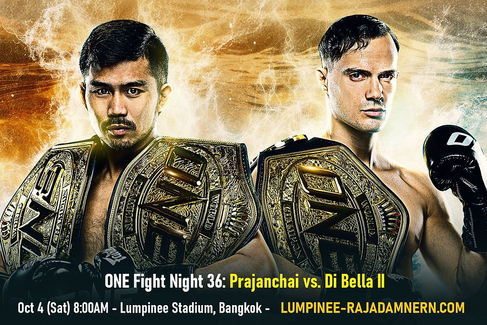 ONE Fight Night 36: 8AM. Prajanchai vs. Di Bella II