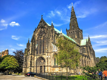 Glasgow Cathedral at nighht