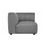 Thumbnail: GLACIER ARM CHAIR RIGHT GREY OR BEIGE