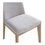 Thumbnail: DECO OAK DINING CHAIR LIGHT GREY (Set of 2)