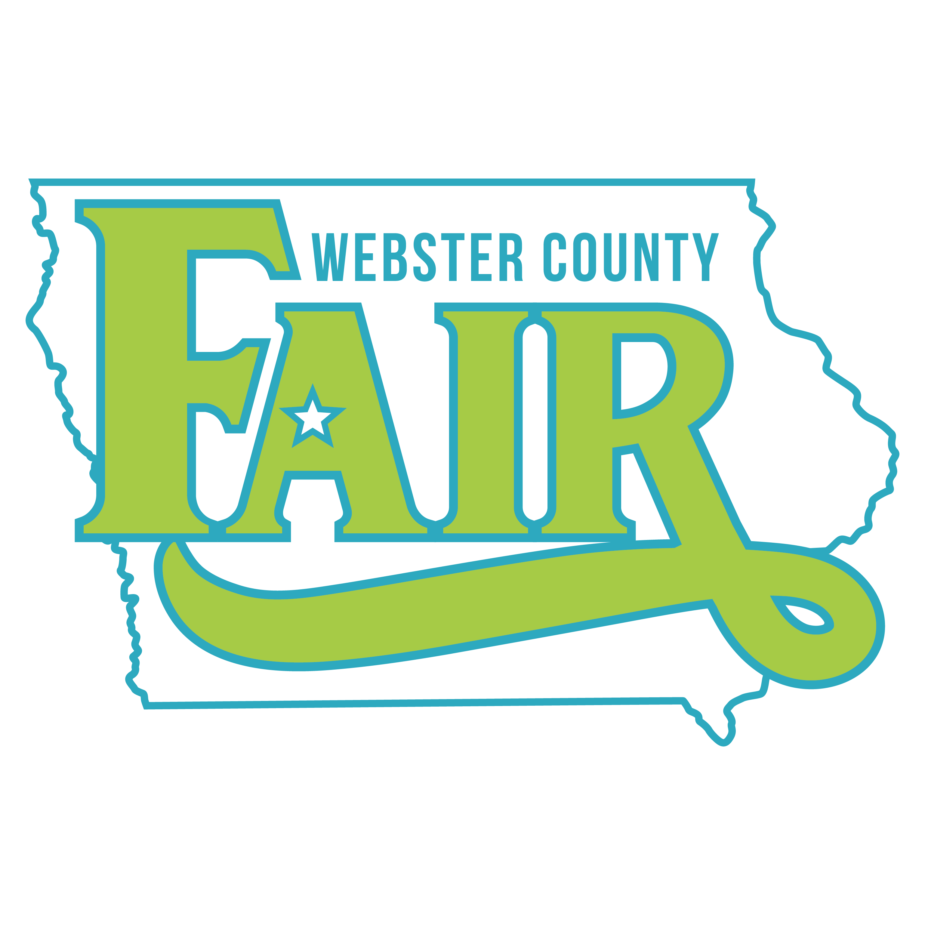 Webster County Fairgrounds logo