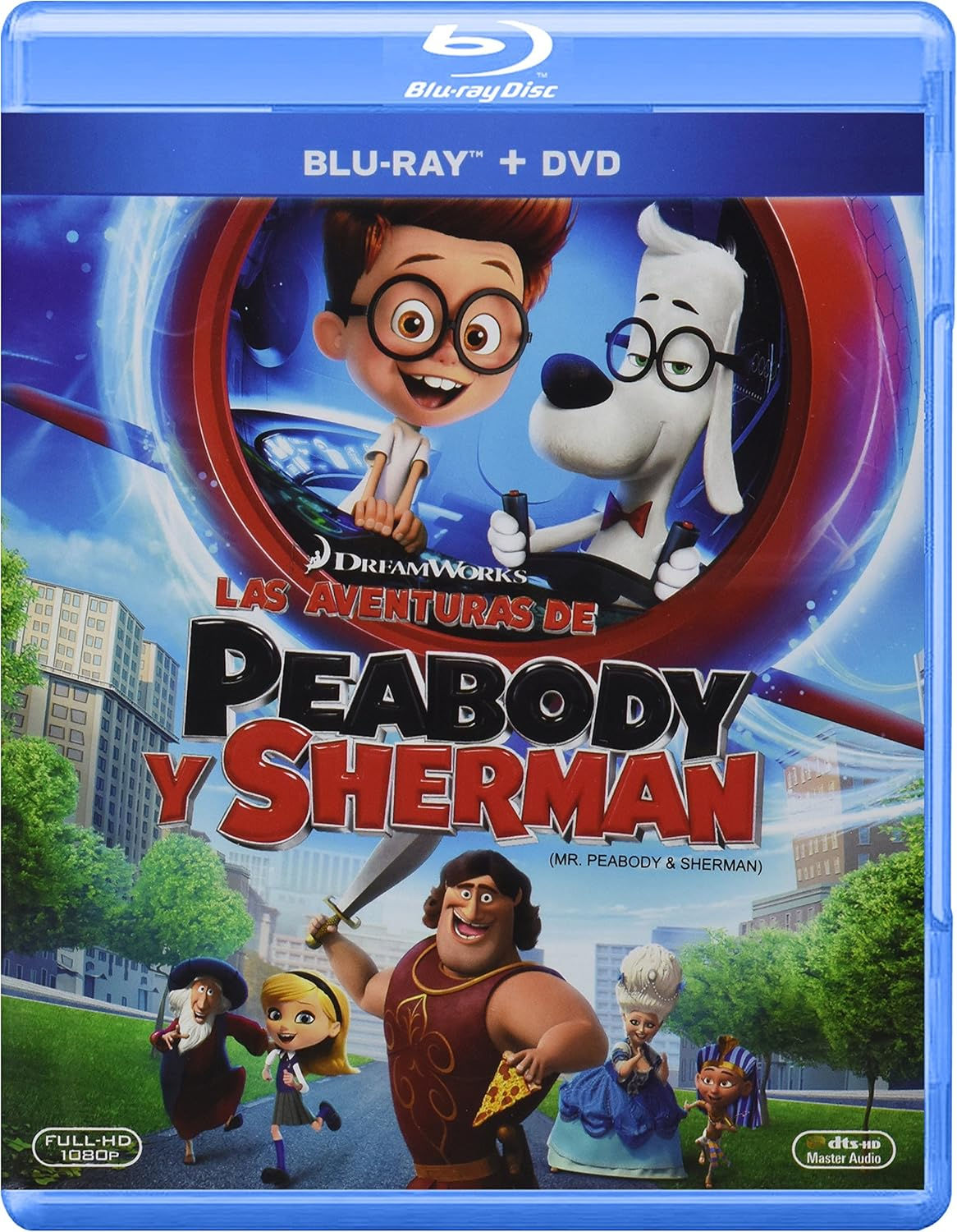 BR DVD LAS AVENTURAS DE PEABODY Y SHERMAN