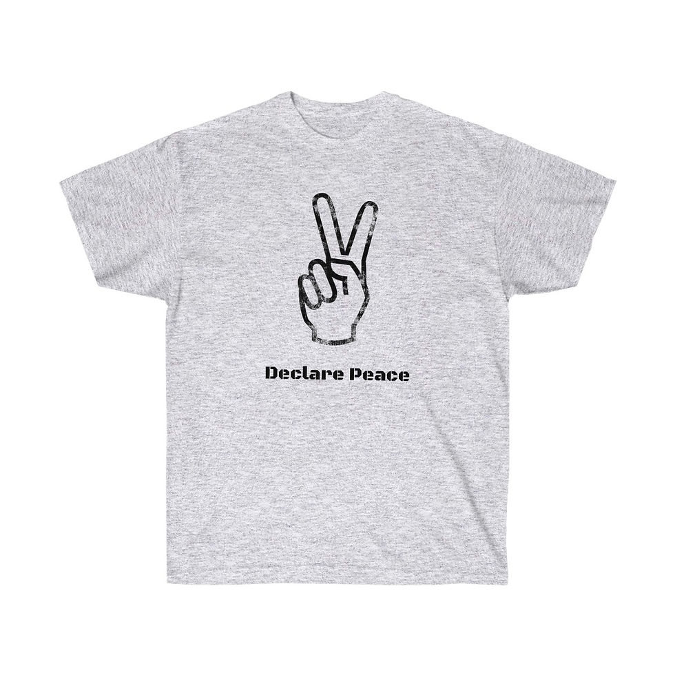 Thumbnail: Declare Peace “Victory Hand” Tee