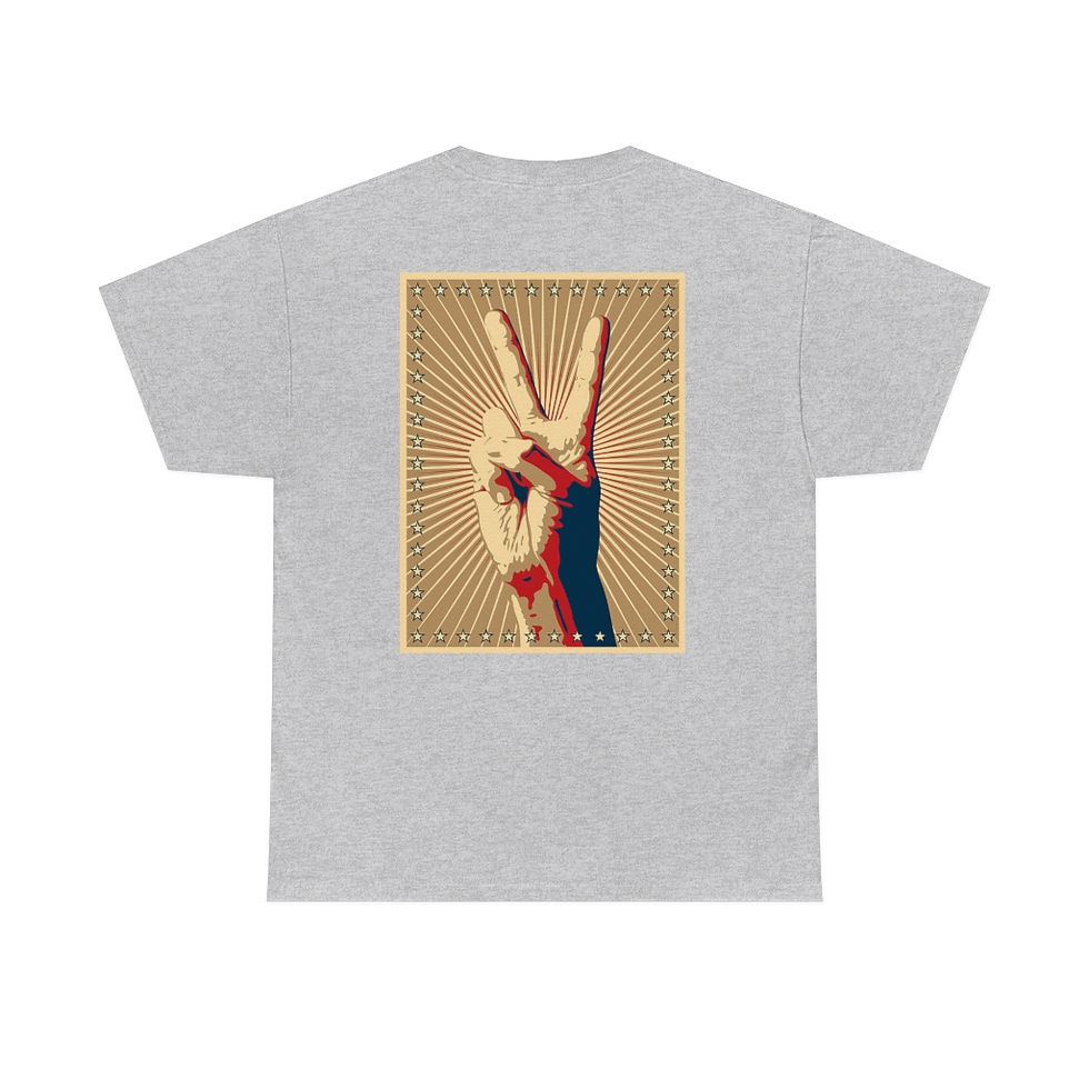Thumbnail: Heavy Cotton “DECLARE PEACE” Tee